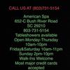 ) (803) 731-5154 [